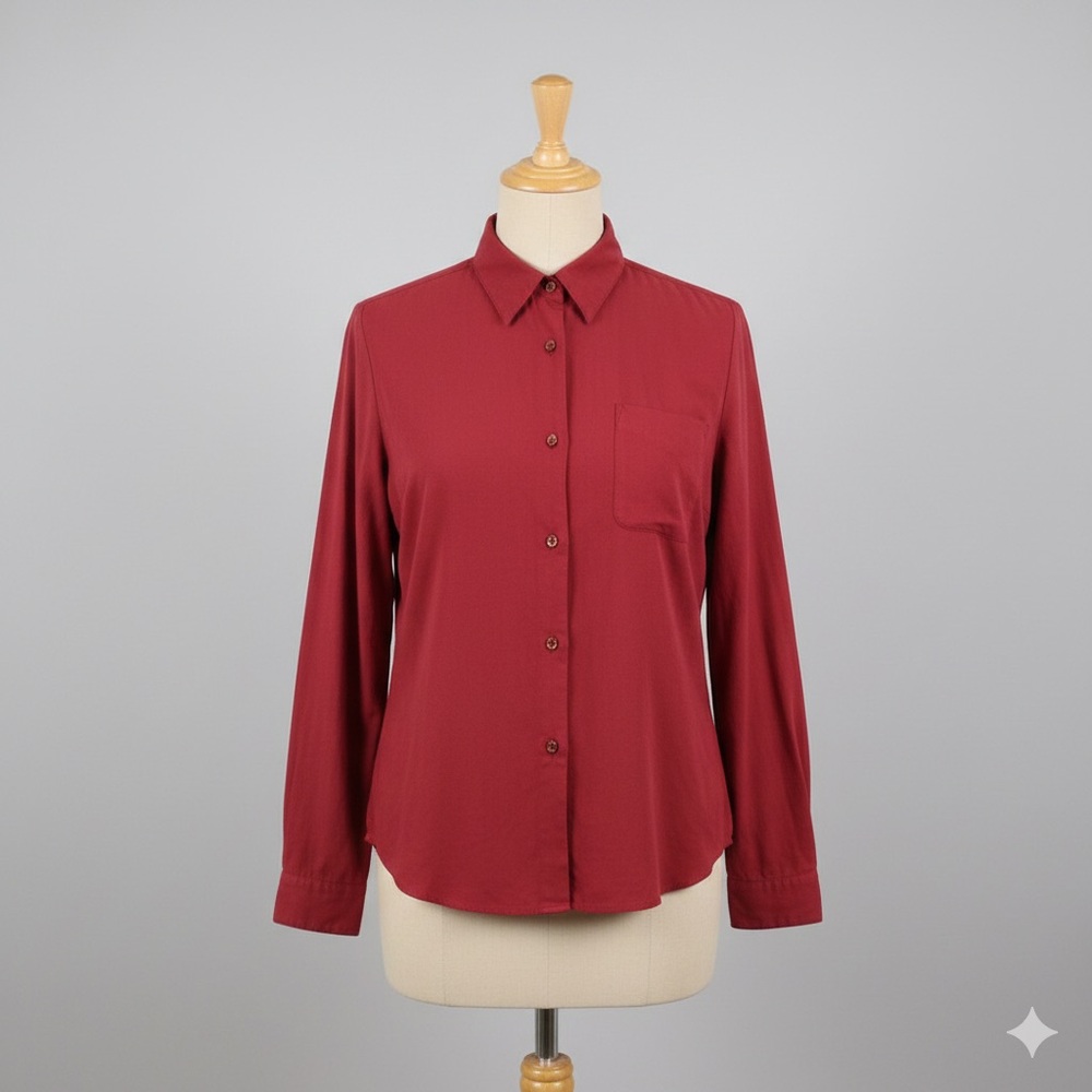 100% Cotton Baxter&Wells Ladies Sz 16 Button Up Corduroy W/shoulder Pads